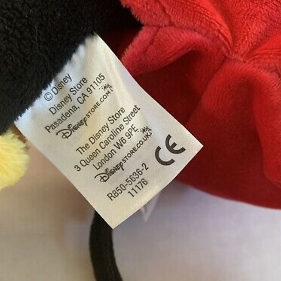 Disney Mickey Mouse 17” Classic Plush Authentic - Picture 8 of 11